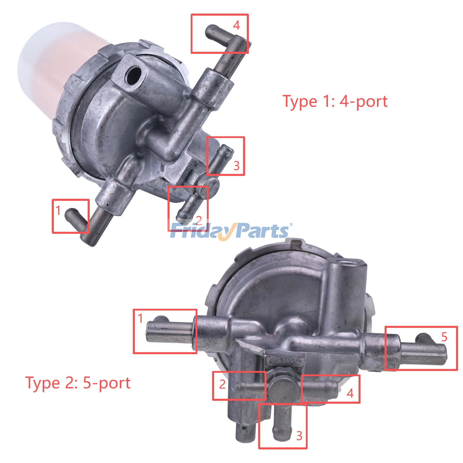 Fuel Filter Assembly for Engine,Generator,Loader