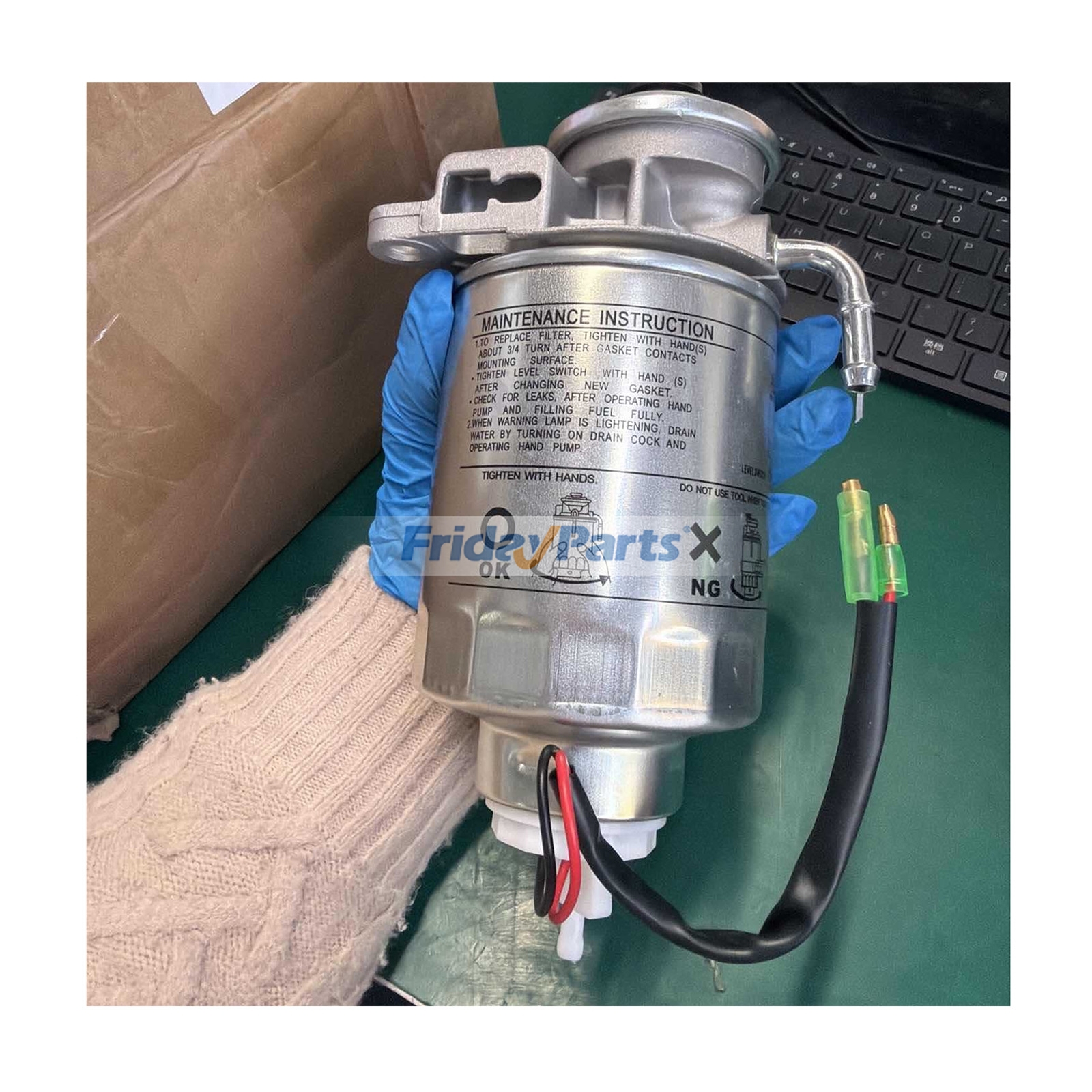 Kraftstofffilterbaugruppe 23310-26600-71 für Toyota Motor 2Z 3Z Gabelstapler 8FD20 8FD25 8FD30 8FDN20 8FDN25 8FDN30