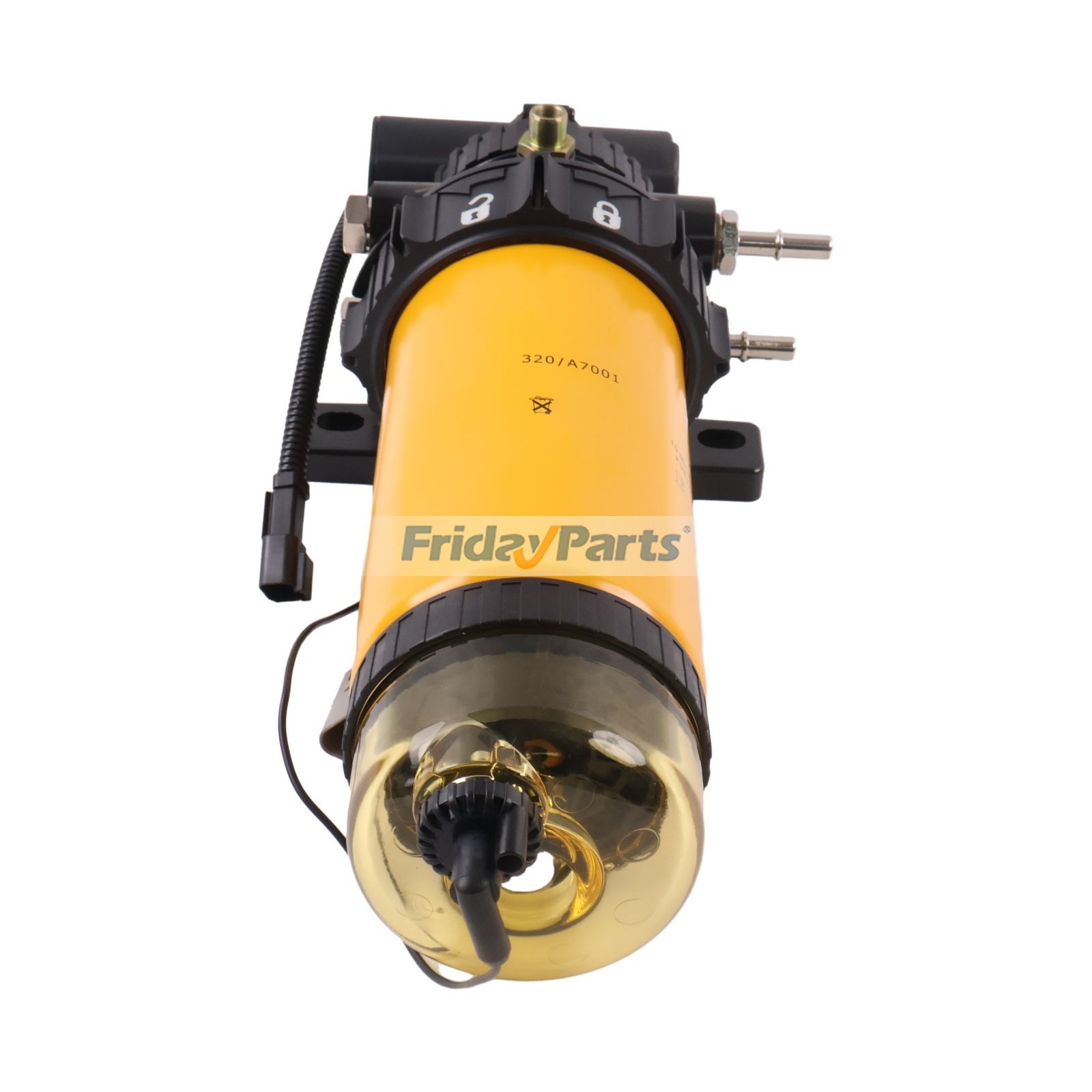 Kraftstofffilterbaugruppe 320/A7008 für JCB-Bagger JS115 JS130LC JS145LC JS180LC JS190LC JS200LC JS220LC JZ140HDfür Für JCB