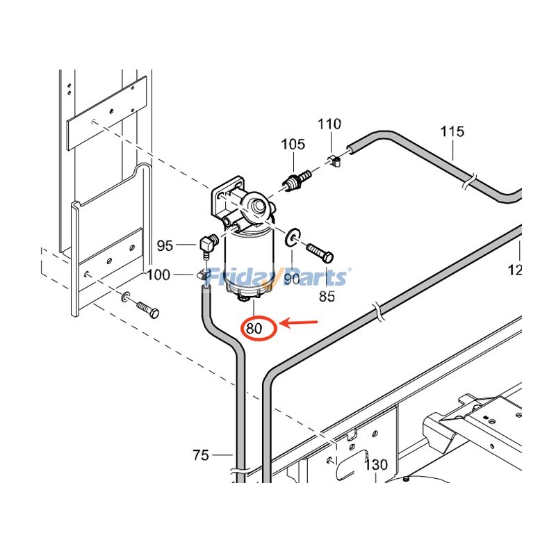 Ensemble filtre à carburantpour Véhicule