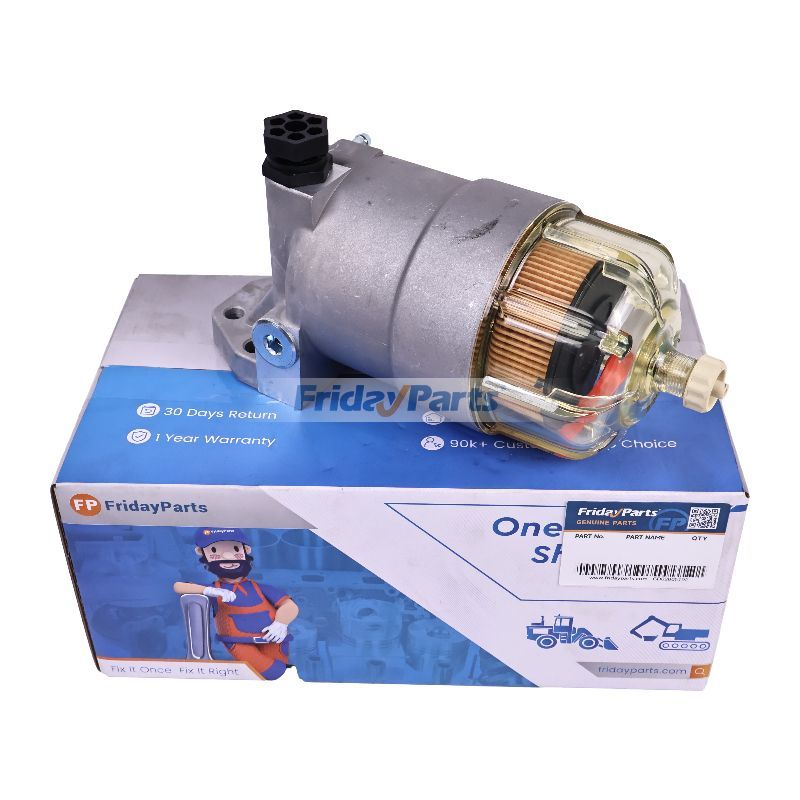 Fuel Filter Assembly 8981438260 for Isuzu Engine 6HK1 6UZ1 4HK1 4JJ1 Hitachi Excavator ZX140W-3 ZX160LC-3 ZX180LC-3 ZX210W-3 ZX240-3 ZX450-3