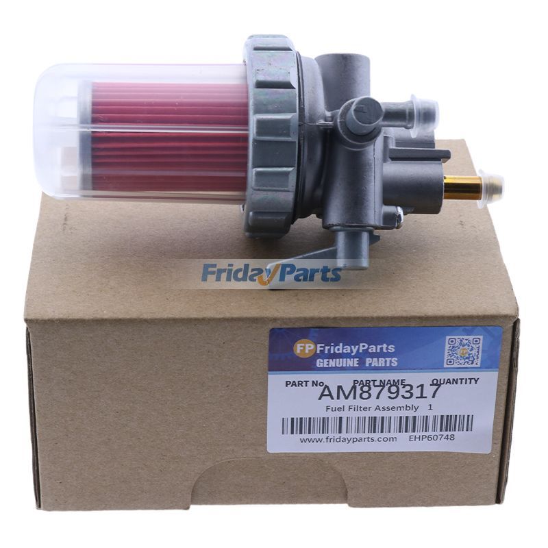 Fuel Filter Assembly AM879317 for John Deere Tractor 2210 4010 4100 4110 4115