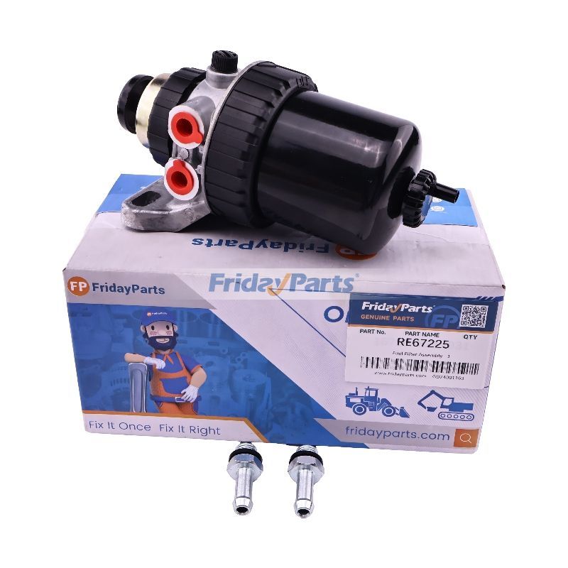 Kraftstofffilterbaugruppe RE67225 für John Deere Motor 3029 4045 Traktor 5055D 5055E 5060E 5065E 5075E 5076E 5082E 5090E 5203S 5425H