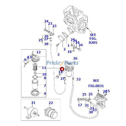 Filtersatz 1000St. / KOMATSU PC15R8 Type moteur : YANMAR 3D68E-N3FB Filtersatz 1000St. / KOMATSU PC15R8 Type moteur : YANMAR 3D68E-N3FB