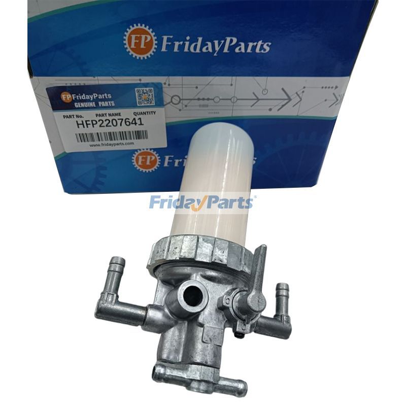 Kraftstofffilterbaugruppe YM119255-55620 für Komatsu-Motor 2D68E-3 3D68E-3 3D74E-3 Bagger PC09FR-1 PC12R-8 PC15R-8 PC20FR-2