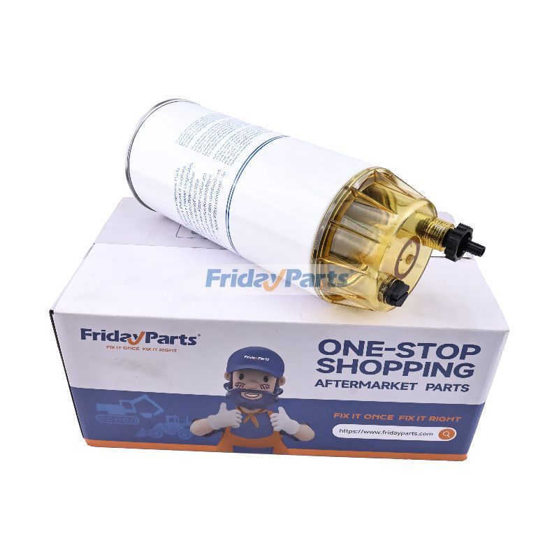 Filtro de combustible AT365869 para motor John Deere 6090 Tractor 2904 2704 Excavadora 2154G Topadora 1050K para Topadora,Motor,Excavadora,Pala cargadora,Tractor,Camión