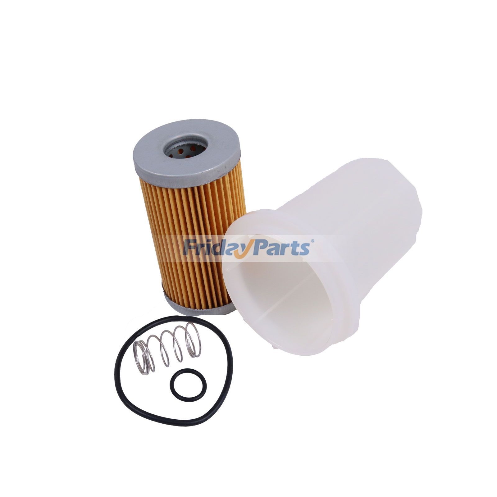 Elemento de resorte del sello del filtro de combustible 84612-43160-A1 para tractores Kioti DK35, DK40 y DK45 de FridayParts
