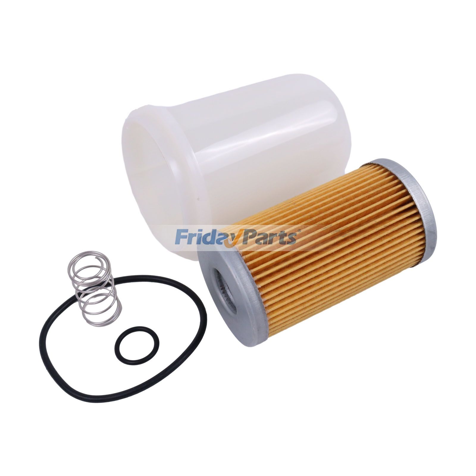 Elemento de resorte del sello del filtro de combustible 84612-43160-A1 para tractores Kioti DK35, DK40 y DK45