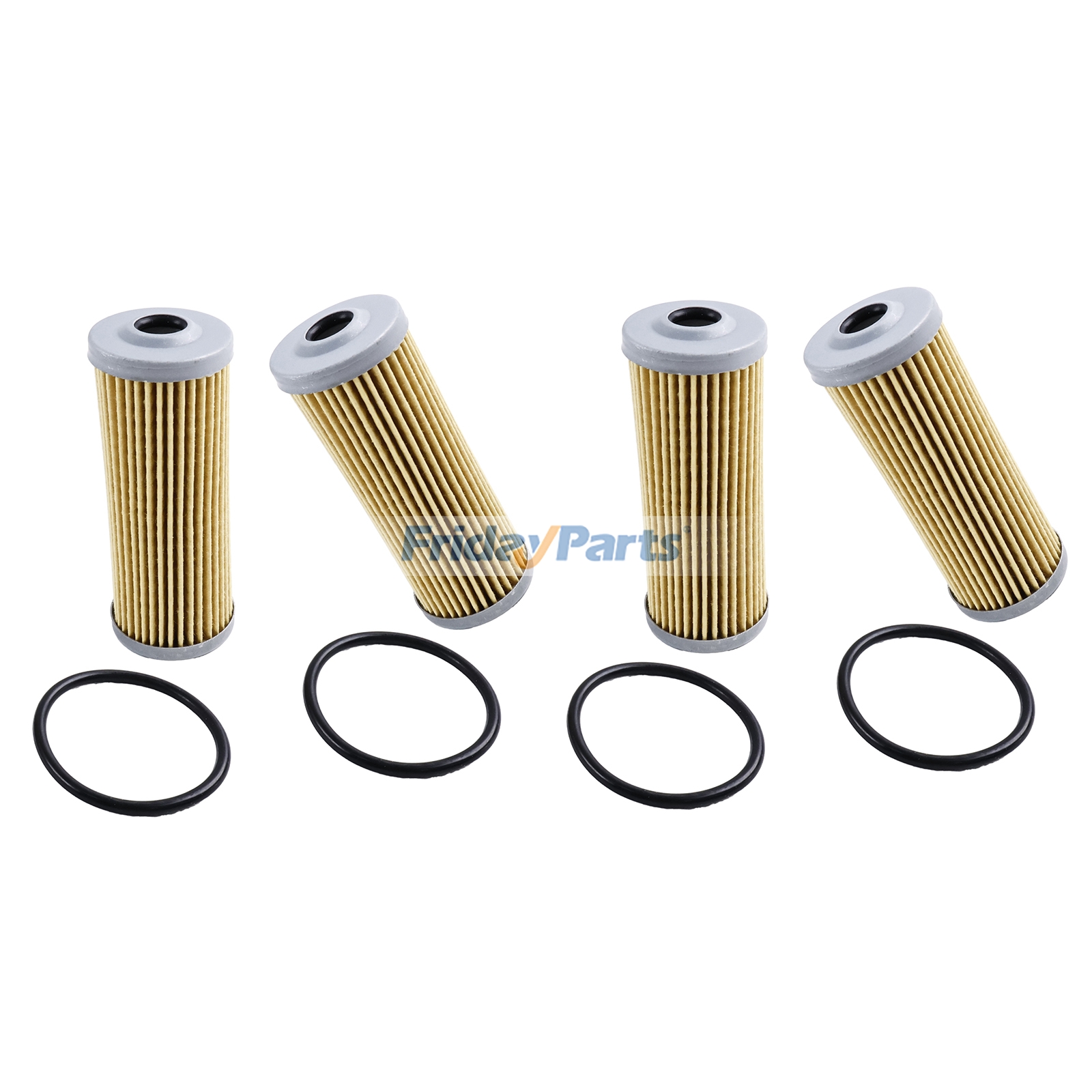 4 Pieces Fuel Filter CH10479 8970713480 M801101 for John Deere Engine 3009 3012 4020 Tractor 1023E 1026R 2025R 2026R 4300 4400 4200 755 770 855 850 950
