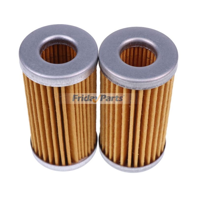 Lot de 2 filtres à carburant P552378 MM404879 pour tracteur Mahindra 1815HST 2015HST 2216 2516 2615 2816 3015 Mitsubishi ST1520 ST2040 ST3240 MT20 MT1401