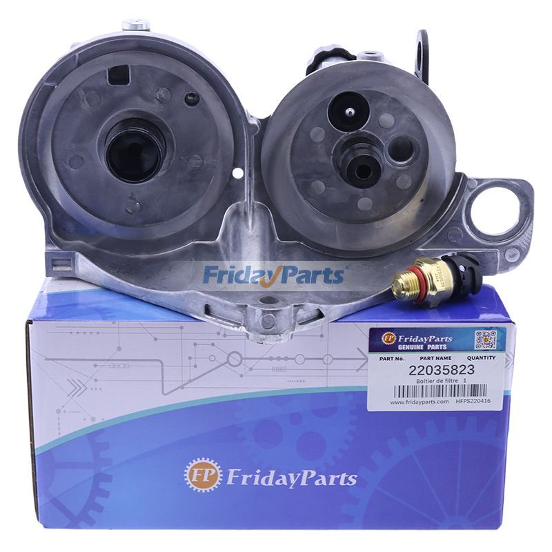 Kraftstoff Filter Gehäuse 22035823 für Volvo Bagger EC380EHR EC480EHR EC750D EC750E Radlader L150H L180H L180H HL L220H L250H