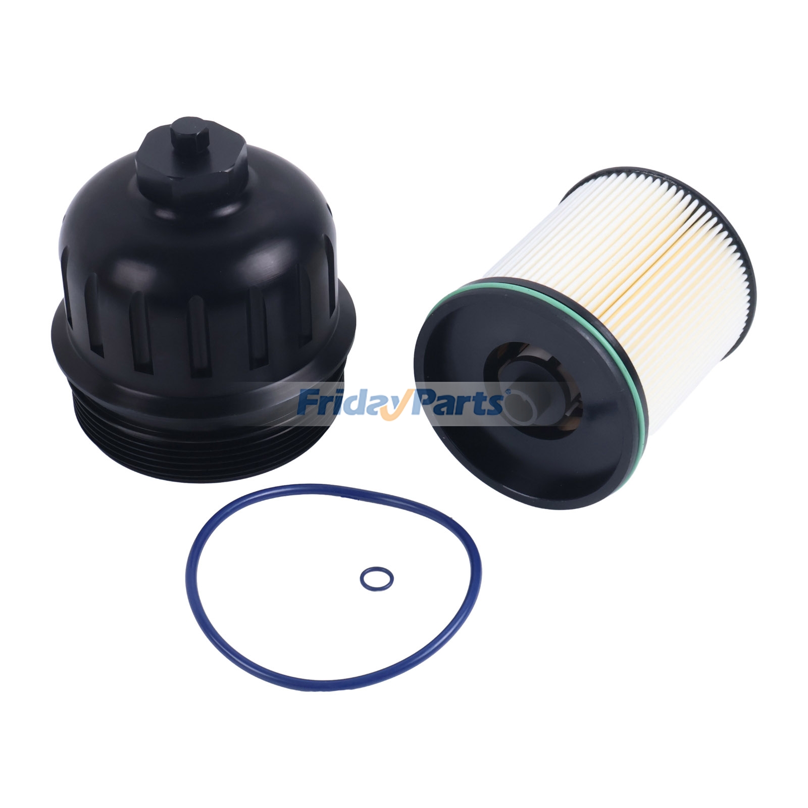 Fuel Filter & Housing Cap 134001 WF10453 FF5995 for Chevrolet Silverado 2500HD 3500HD Tahoe GMC Sierra 1500 2500 3500 Yukon 2017