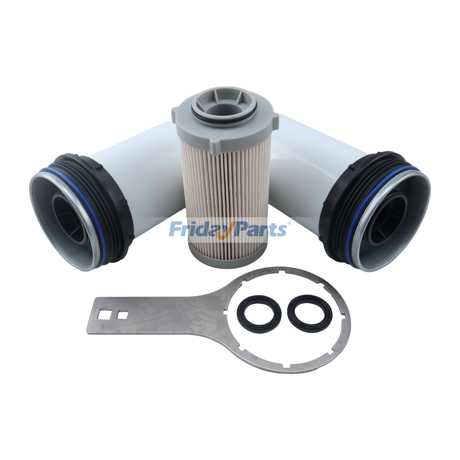 Kit de filtro de combustible para motores AGCO 33CWC3, 44CWC3 y 84AW3 (reemplaza Donaldson X220185) de FridayParts