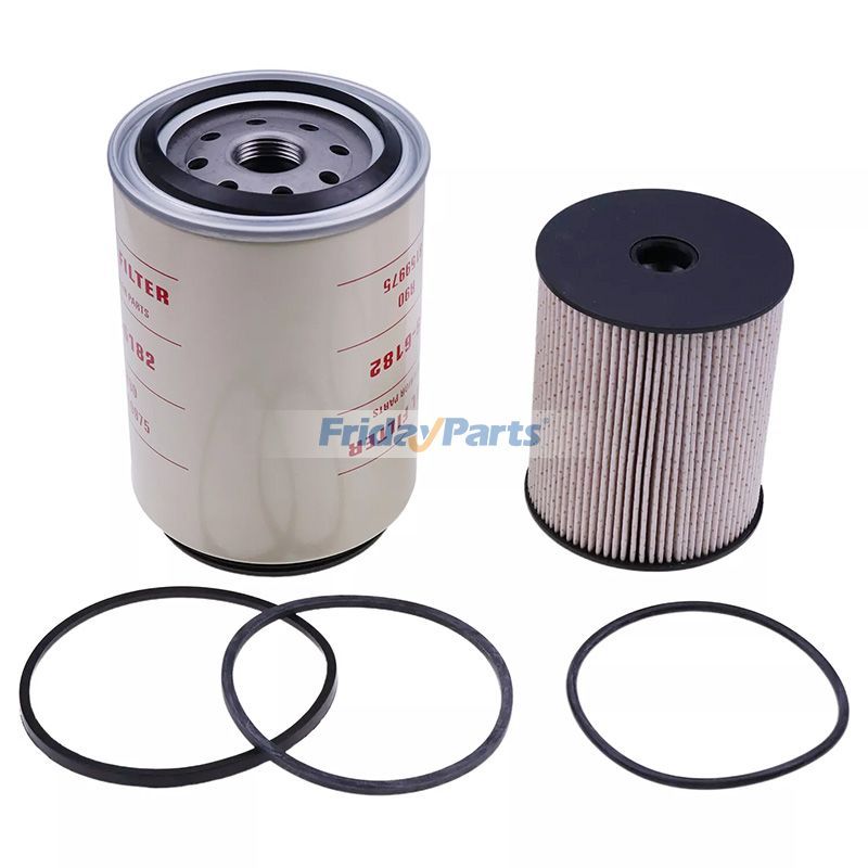 FridayParts Fuel Filter Kit for Donalson WIX Fleetguard Hifi
