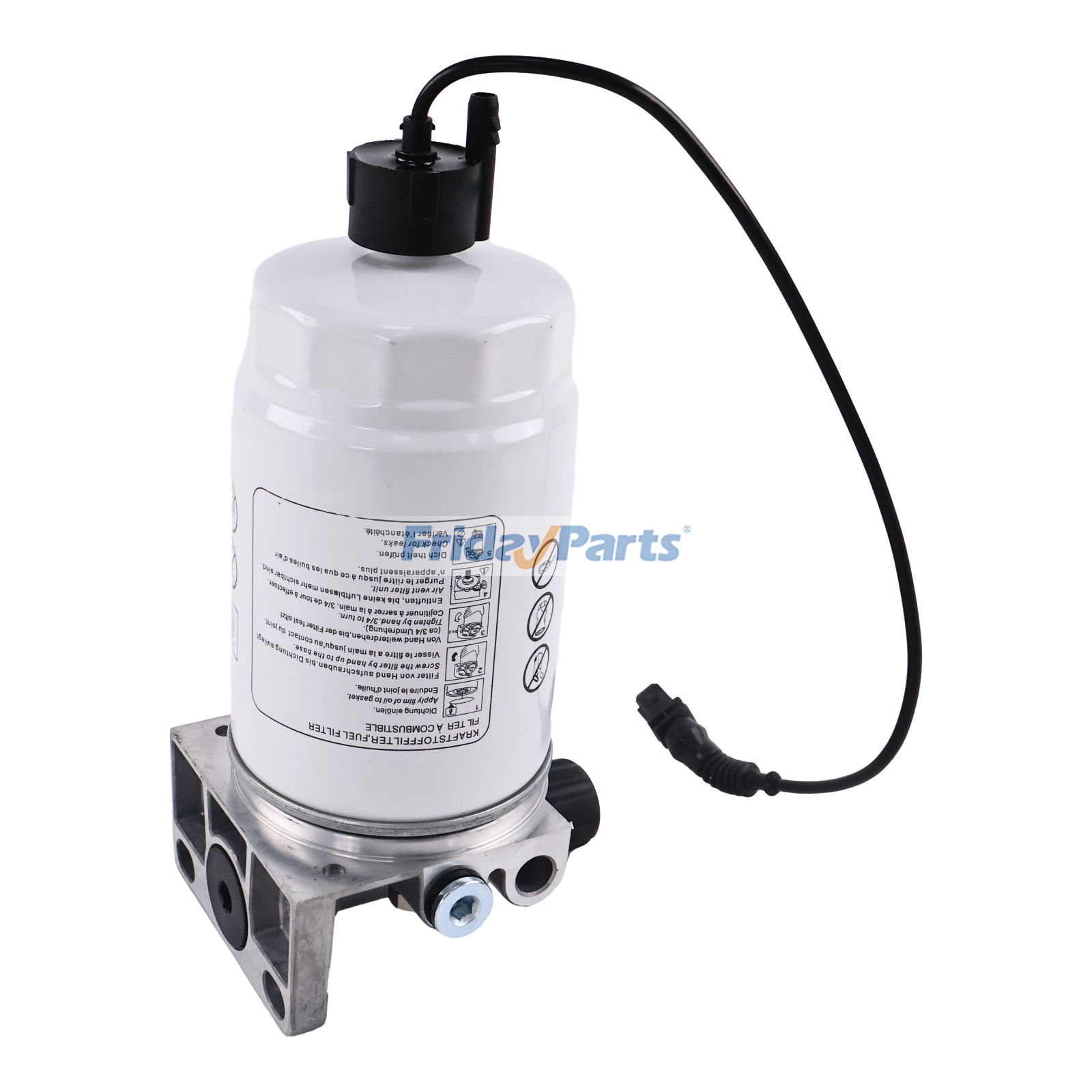 Pré-filtro de combustível 0450-6917 para motor Deutz TCD 2012 2013, escavadeira Ahlmann AS150E AS210E e carregadeira AZ150E. FridayParts