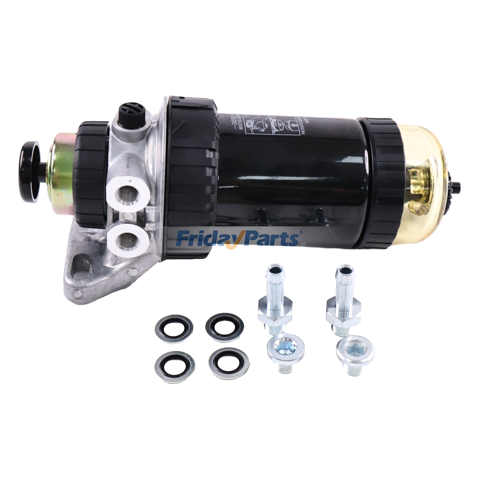 Fuel Filter Assembly compatible with Dozer,Engine,Excavator,Harvester,Loader,Tractor