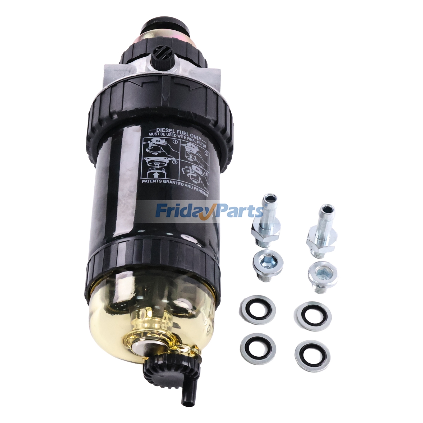 Fuel Filter Assembly for Dozer,Engine,Excavator,Harvester,Loader,Tractor