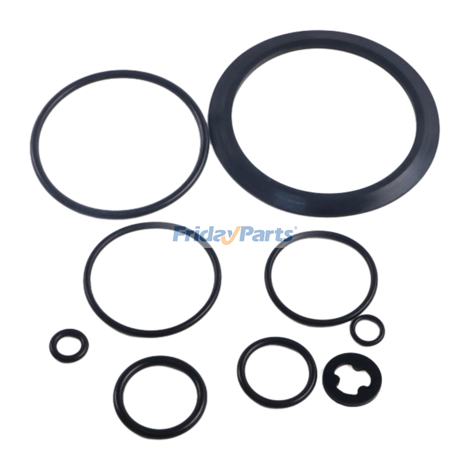 Fuel Filter Seal Kit RE516553 for John Deere Engine 3029 4039 4045 6059 6068 2.9L 3.9L 4.5L 5.9L 6.8L Harvester 1450 1470 1570 1450CWS Tractor 6110 6220 6300 6420 7200 7410 7420 7520 