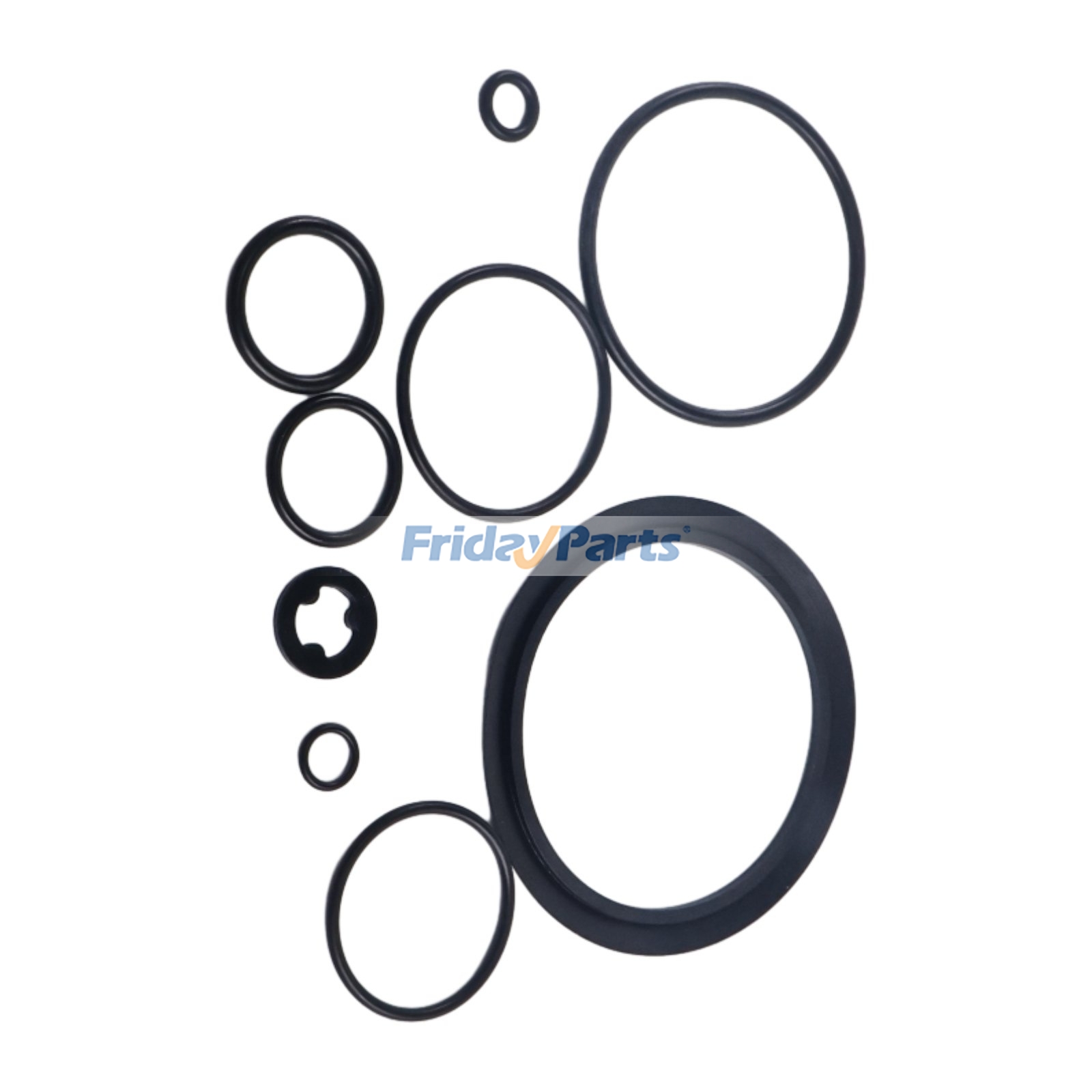Fuel Filter Seal Kit compatible with Dozer,Engine,Excavator,Harvester,Loader,Off-Road Truck,Skidder,Tractor