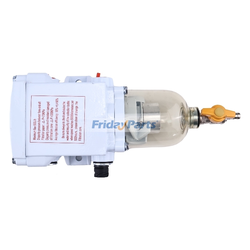 Fuel Filter Sediment Bowl Assembly compatible with Engine,Excavator,Harvester,Tractor