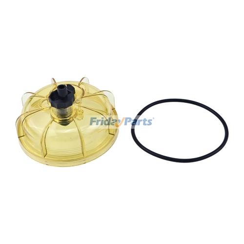 Hitachi R500 Filter Fuel Filter Sediment Bowl RE500187 P564750 R90P for Hitachi Loader ...