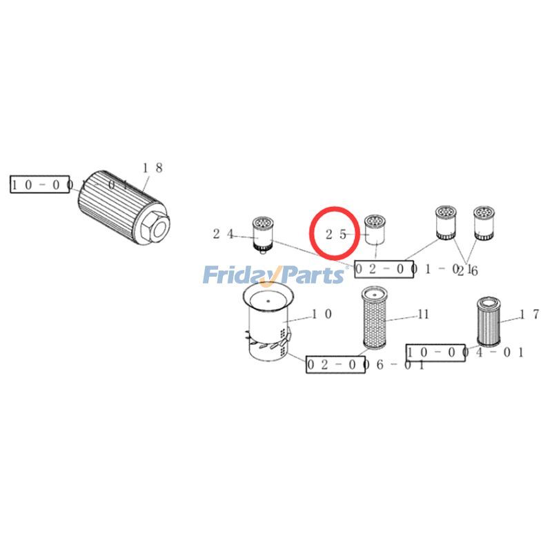Kraftstofffilter 73175966 75208272 V88834 C130für Bulldozer,Bagger,Lader,Motorgrader,Geländewagen,Traktor,SonstigesFür New Holland