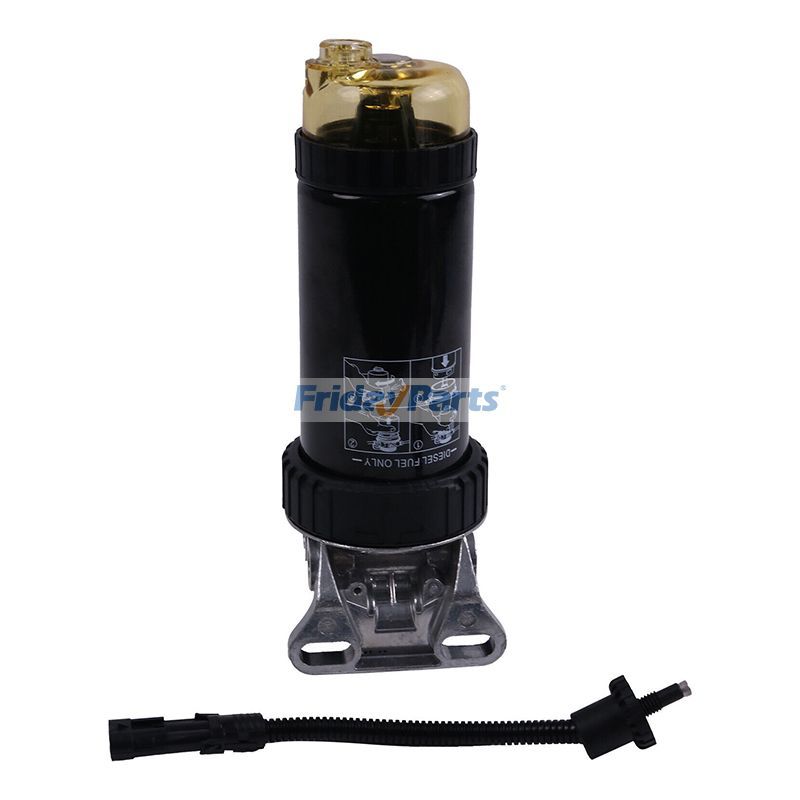 Fuel Filter Water Separator and Housing RE541922 RE529641 for John Deere Engine 3029 4045 6068 Excavator Tractor