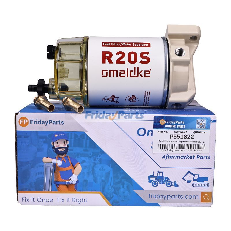 Fuel Filter Water Separator for Donaldson P551822 Racor R20S