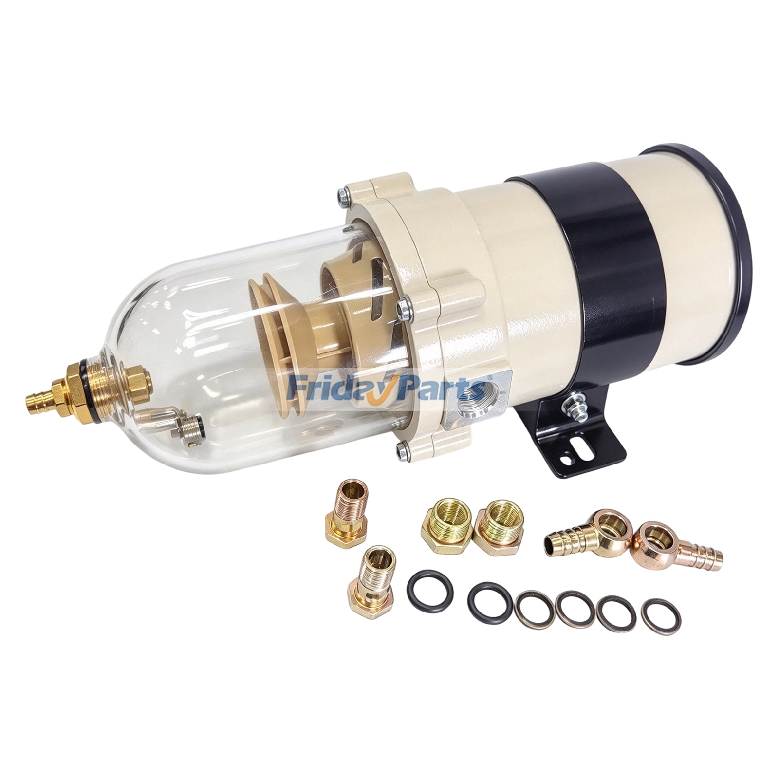 Fuel Filter Water Separator With Hole 1028508800 for Volvo Engine D12 Truck FH12380 Bus B10M