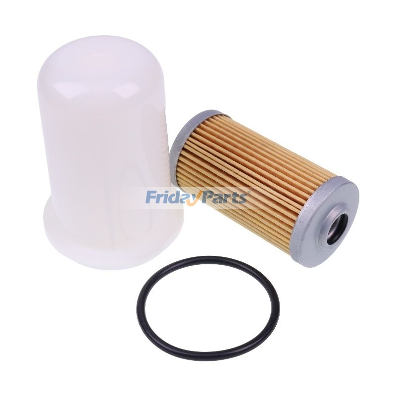 Fuel Filter With O-Ring & Bowl 104500-55710 124064-55510 for Yanmar Engine 2TNE68 2TNV70 3T72LE 3T72HLE 3T84HLE Tractor YM169 YM195 YM240 YM1110 FX16