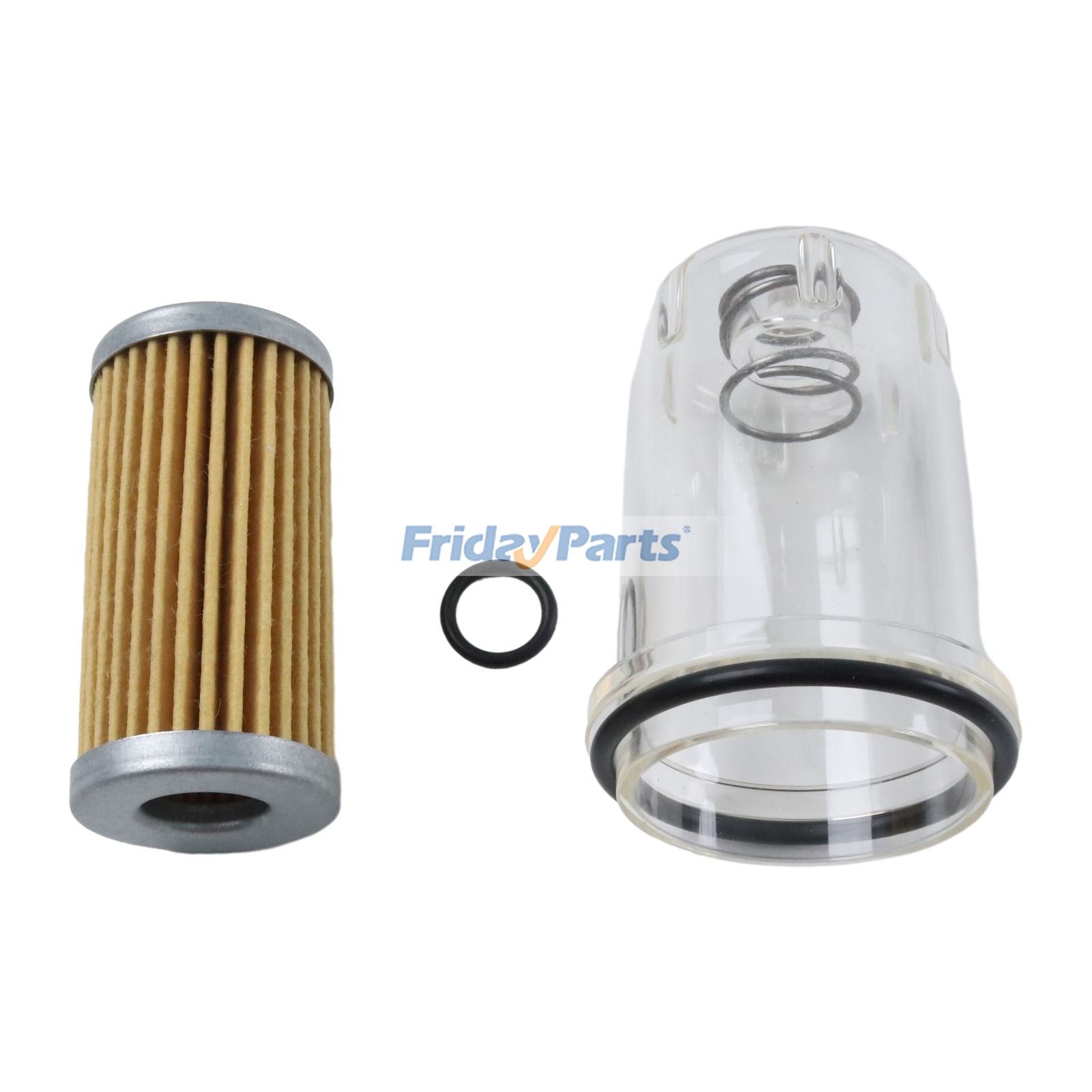 Fuel Filter With O-Ring & Bowl 360710011 360720130 360720020 for Perkins Engine 103.1 103.13 103.15