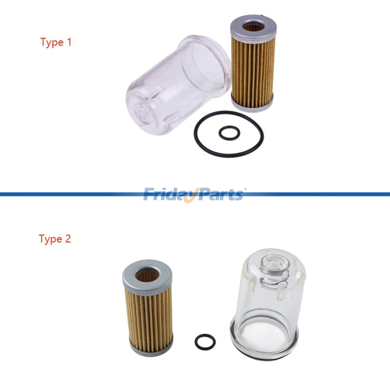 Fuel Filter With O-Ring & Bowl for Engine