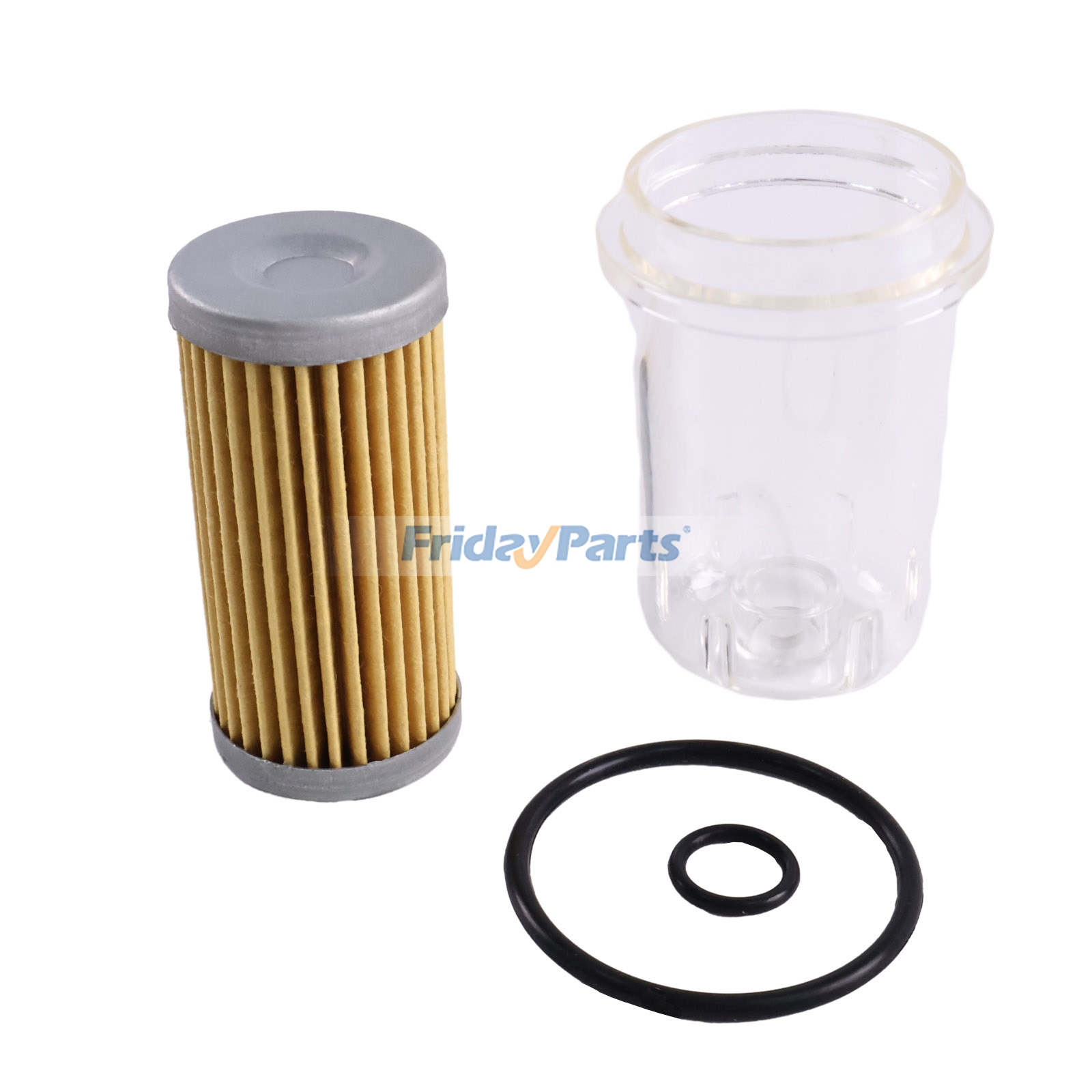 Fuel Filter with O-ring & Bowl for Mower,Tractor