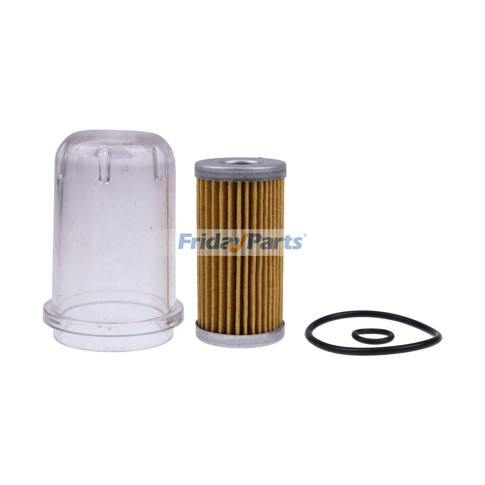 Filtro de combustible con junta tórica y recipiente para Ford New Holland 1000 1300 1500 1600 1700 para Cortacésped,Tractor