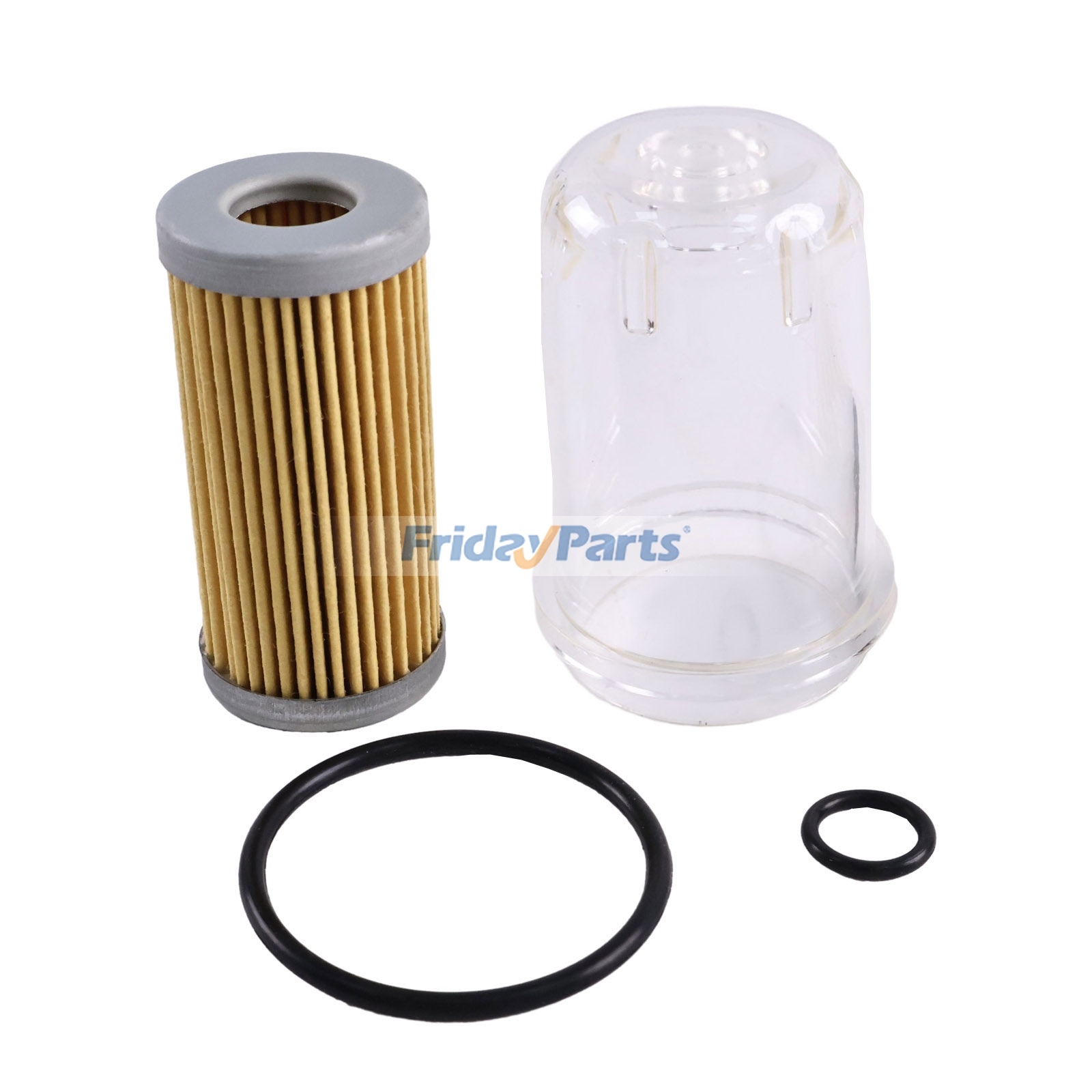 Kraftstofffilter mit O-Ring und Behälter SBA360710011 SBA360720130 SBA360720020 für CASE Traktoren DX21 DX23 DX24 DX25 DX26 DX29 DX31 DX33 DX34 DX35