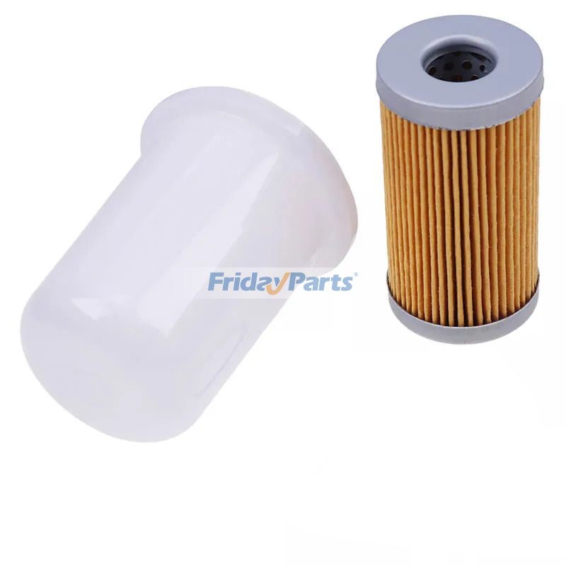 Filtro de combustível com anel de vedação e tigela para Ford New Holland 1000 1300 1500 1600 1700 FridayParts
