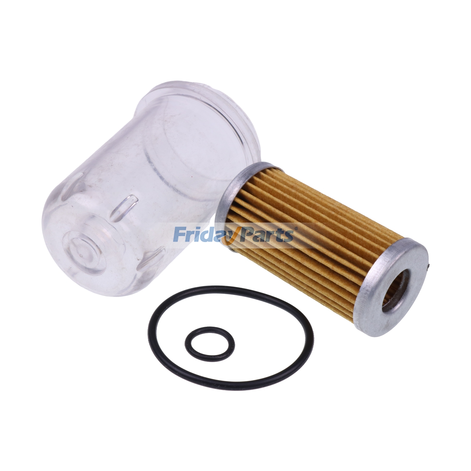 Filtro de combustible con junta tórica y recipiente para Ford New Holland 1000 1300 1500 1600 1700 para Cortacésped,Tractor Para Ford,Para New Holland FridayParts