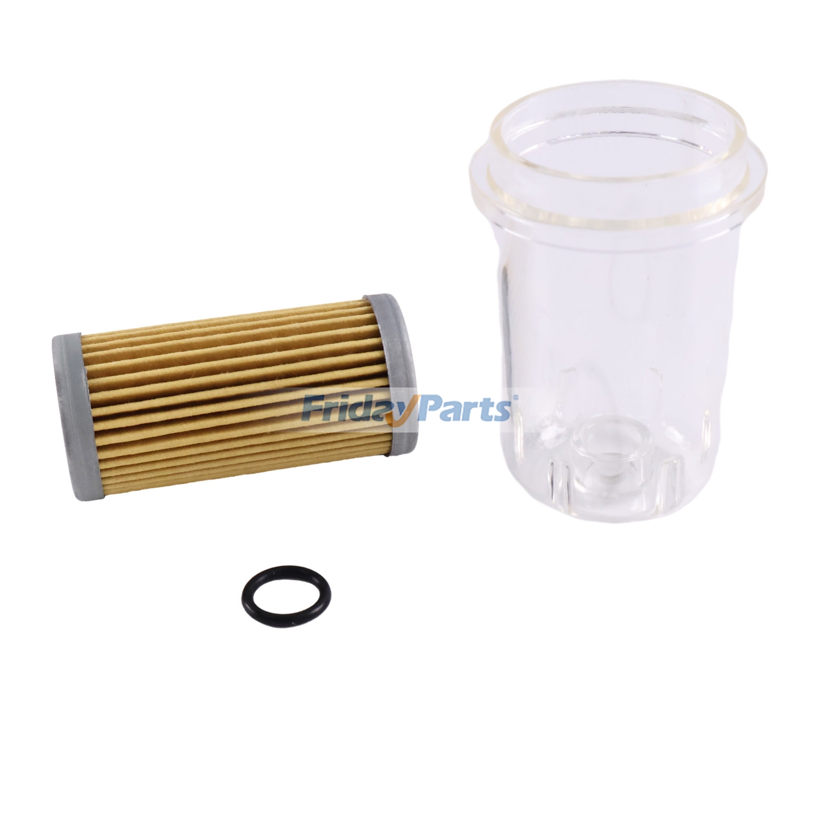 Fuel Filter With O-Ring & Bowl SBA360710011 SBA360720130 SBA360720020 for Ford New Holland 1000 1300 1500 1600 1700