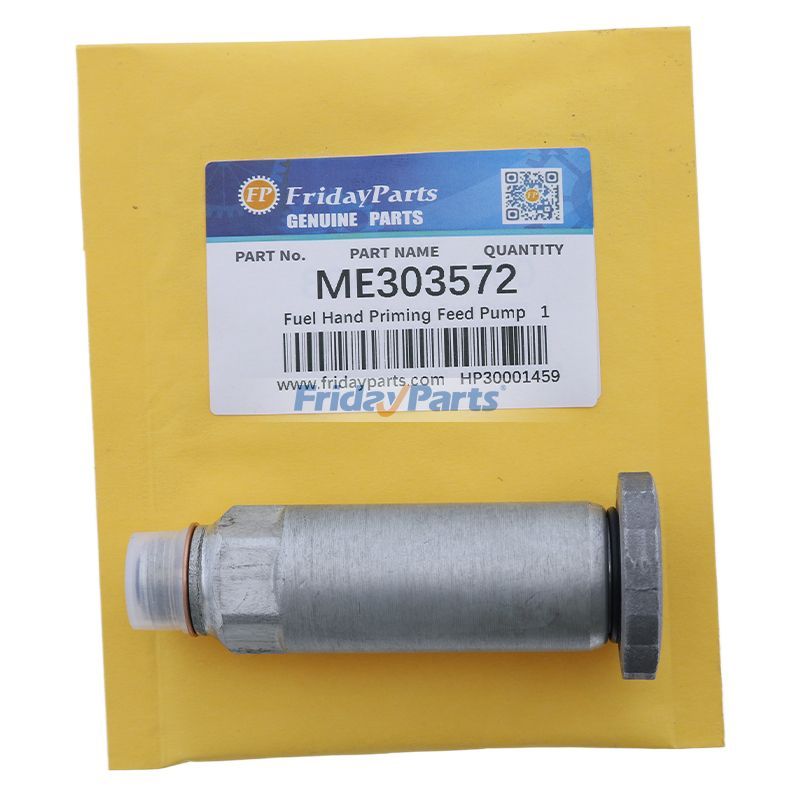 Fuel Hand Priming Pump ME717658 for Mitsubishi 4D31-T Engine New Holland E235SRLC E215 E160 EH160 EH215 E235SR Kobelco SK160LC SK200 SK200LC SK235SR-1E SK250LC Excavator