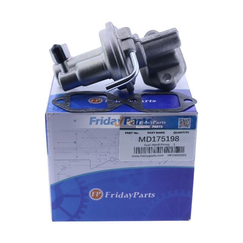 Kraftstoffhandpumpe MD175198 für Mitsubishi 4G63 4G64 Motor GP18K Gabelstapler