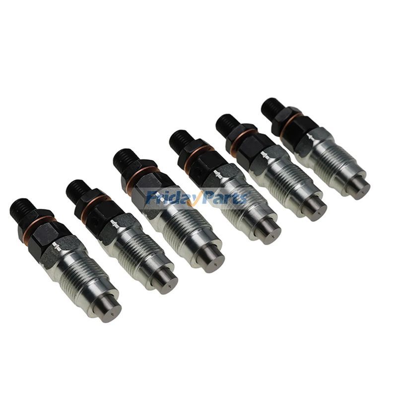6 Kraftstoffinjektoren 23600-17050 093500-5810 für Toyota Motor 1HZ Fahrzeug Coaster Land Cruiser