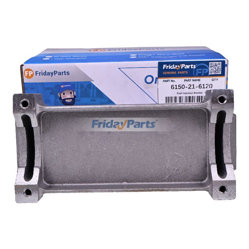 Fuel Injection Bracket 6150-21-6120 for Komatsu Engine 6D125 Excavator PC400LC-5