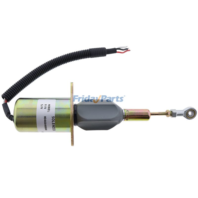 Fuel Injection Control Fuel Shutoff Solenoid 24V for Navistar Perkins in Stock in China
