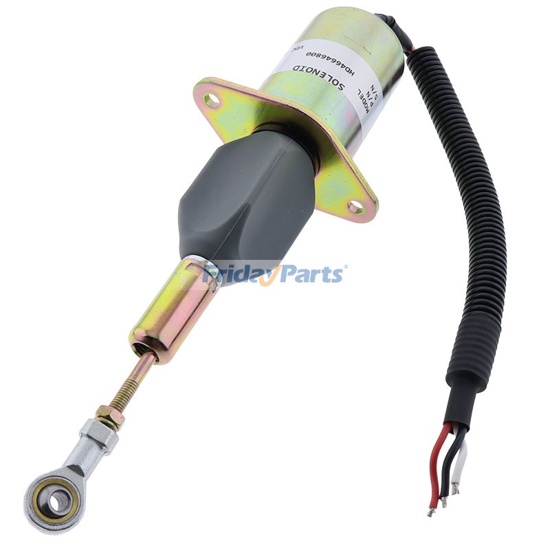 Engine Fuel Injection Control Fuel Shutoff Solenoid 24V for Navistar Perkins