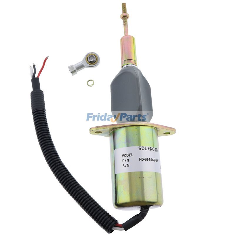 Fuel Injection Control Fuel Shutoff Solenoid 24V for Navistar Perkins for Engine