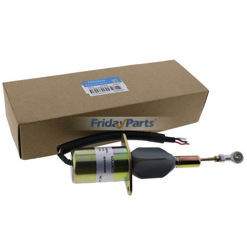 Fuel Injection Control Fuel Shutoff Solenoid 1821020C91 24V for Navistar Perkins Engine 1036-8T 1306-9T