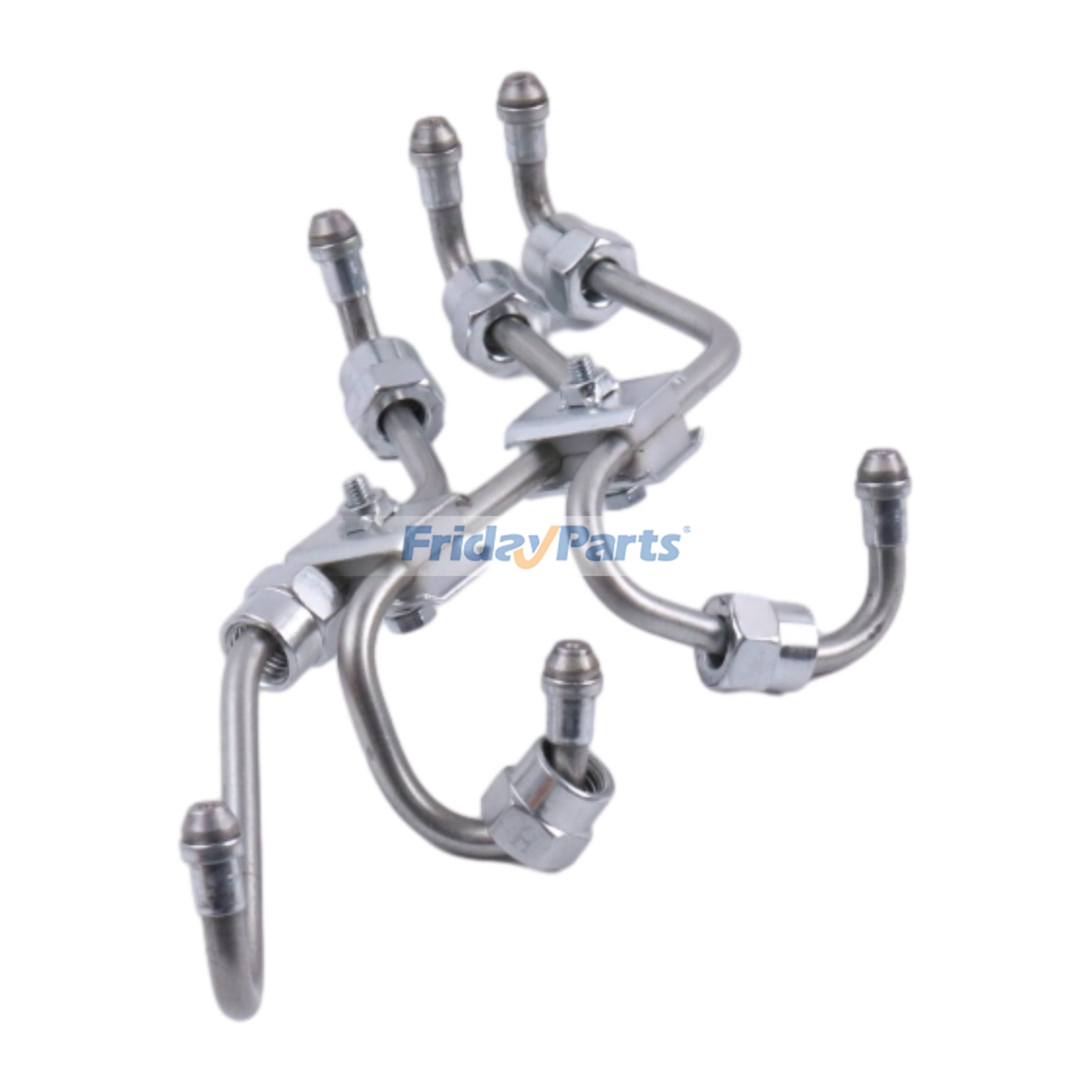 Kit de linha de injeção de combustível 16851-53720 16851-53710 16861-53733 para motor Kubota D722 Trator B7410D G1700 G1800 GR2100 FridayParts