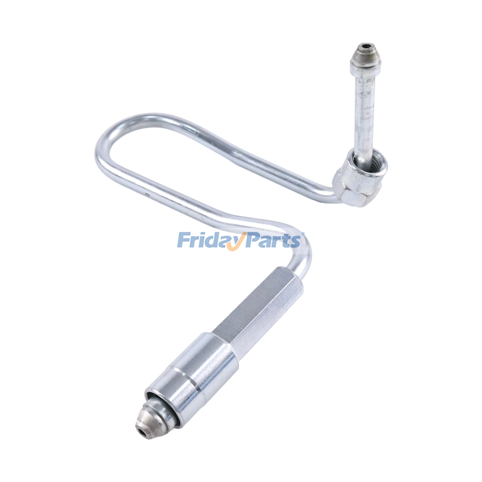 Fuel Injection Pipe 02/802257 for Isuzu Engine 4HK1 JCB Excavator JS175WT3 JS190T3 JS200 JS200WT3 JS210 JS220 JS220LR JS220XD JS235 JS240 JS260 JZ235 JZ255