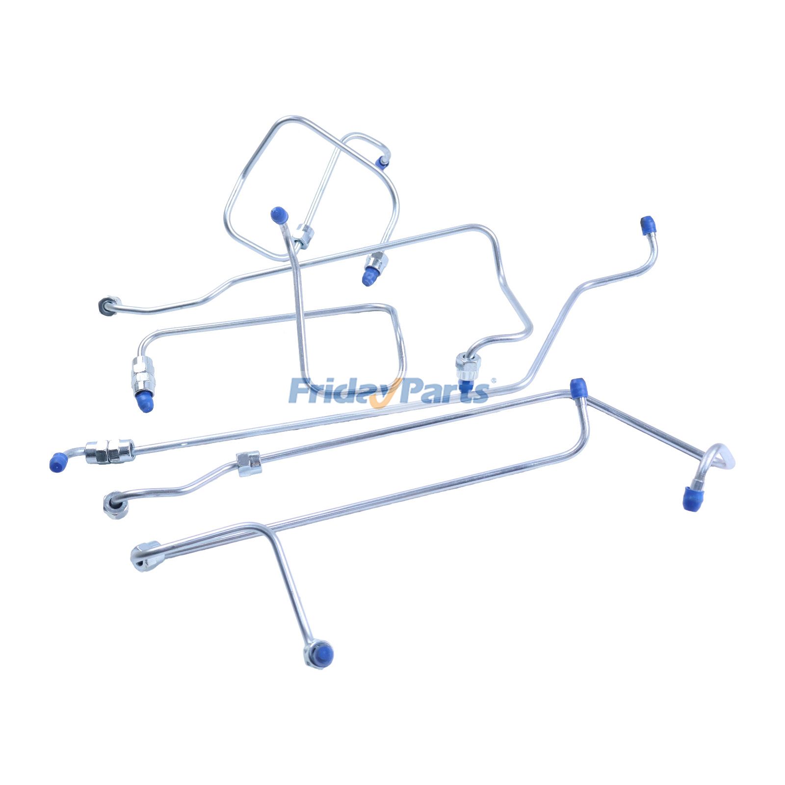 Kraftstoffeinspritzleitungssatz für Isuzu 6BG1T 6,5-l-Motor, Hitachi EX200-5 ZX200 ZX210, John Deere 225CL 225CLC 210 270CLC Bagger