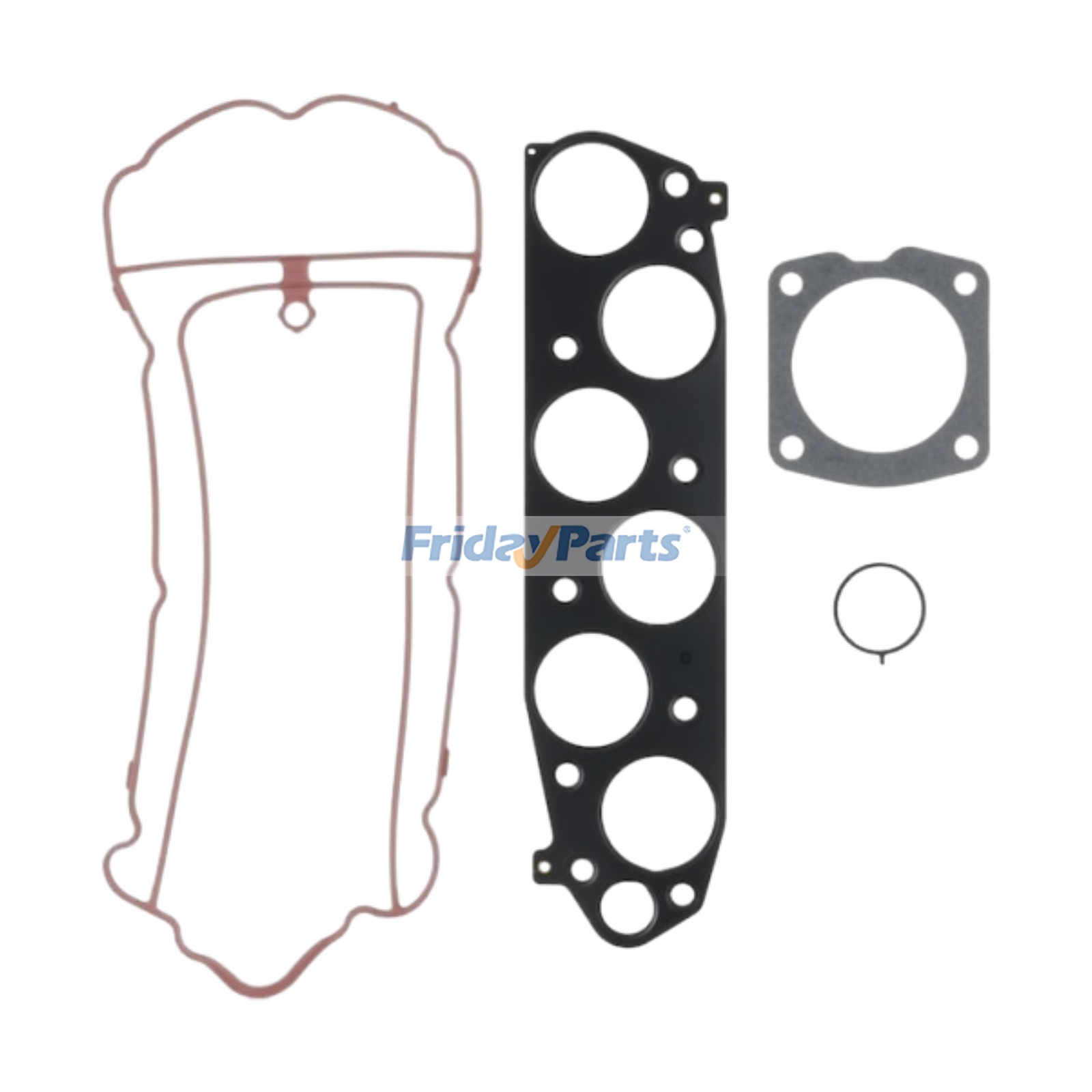 Fuel Injection Plenum Gasket Set MS19700 for Honda Accord Odyssey Ridgeline Pilot Crosstour Acura MDX RL TL ZDX TSX RDX